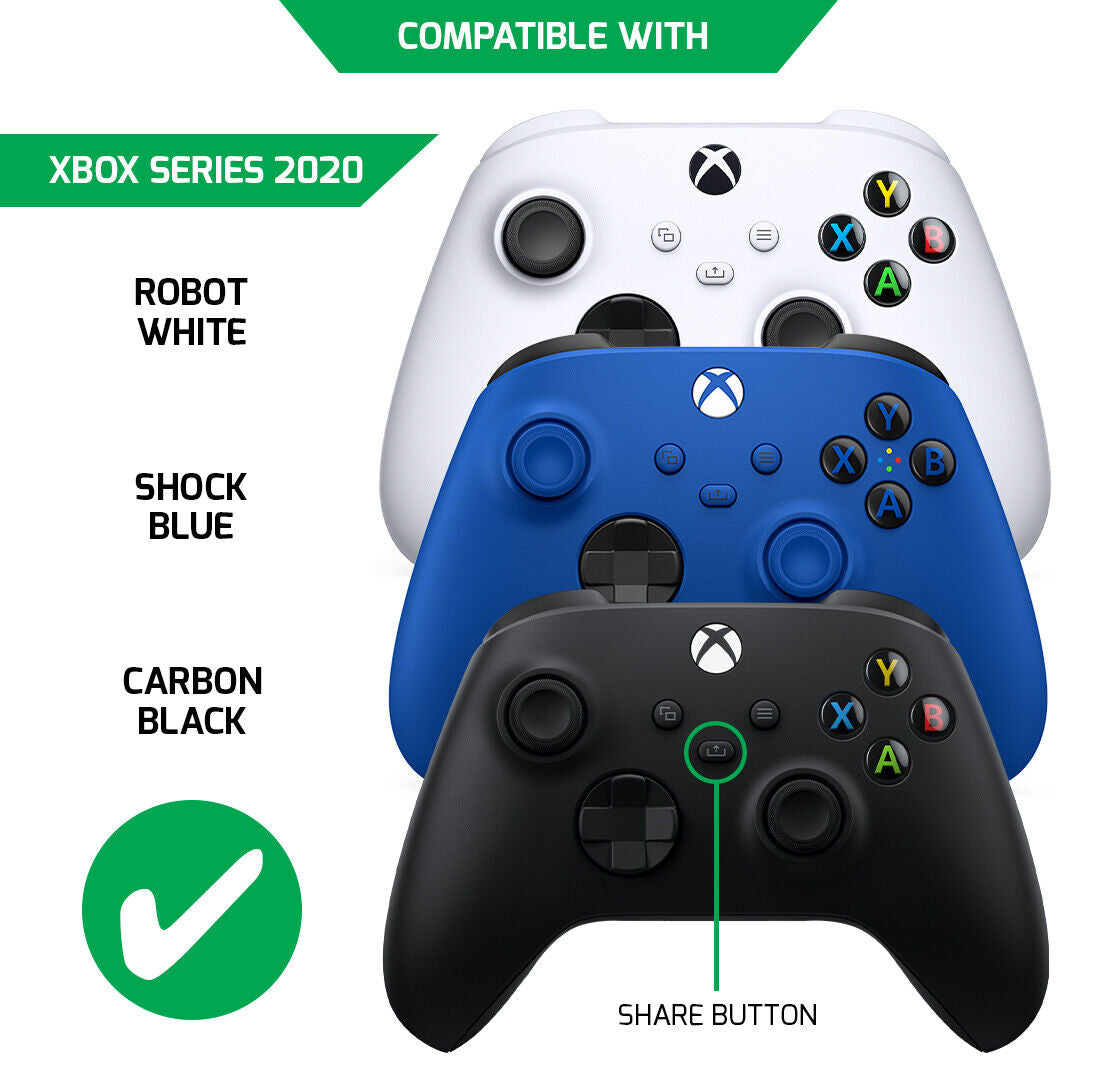 Convenient Xbox Charging Dock with Dual Rechargeable Batteries for Series X, Series S, and Xbox One