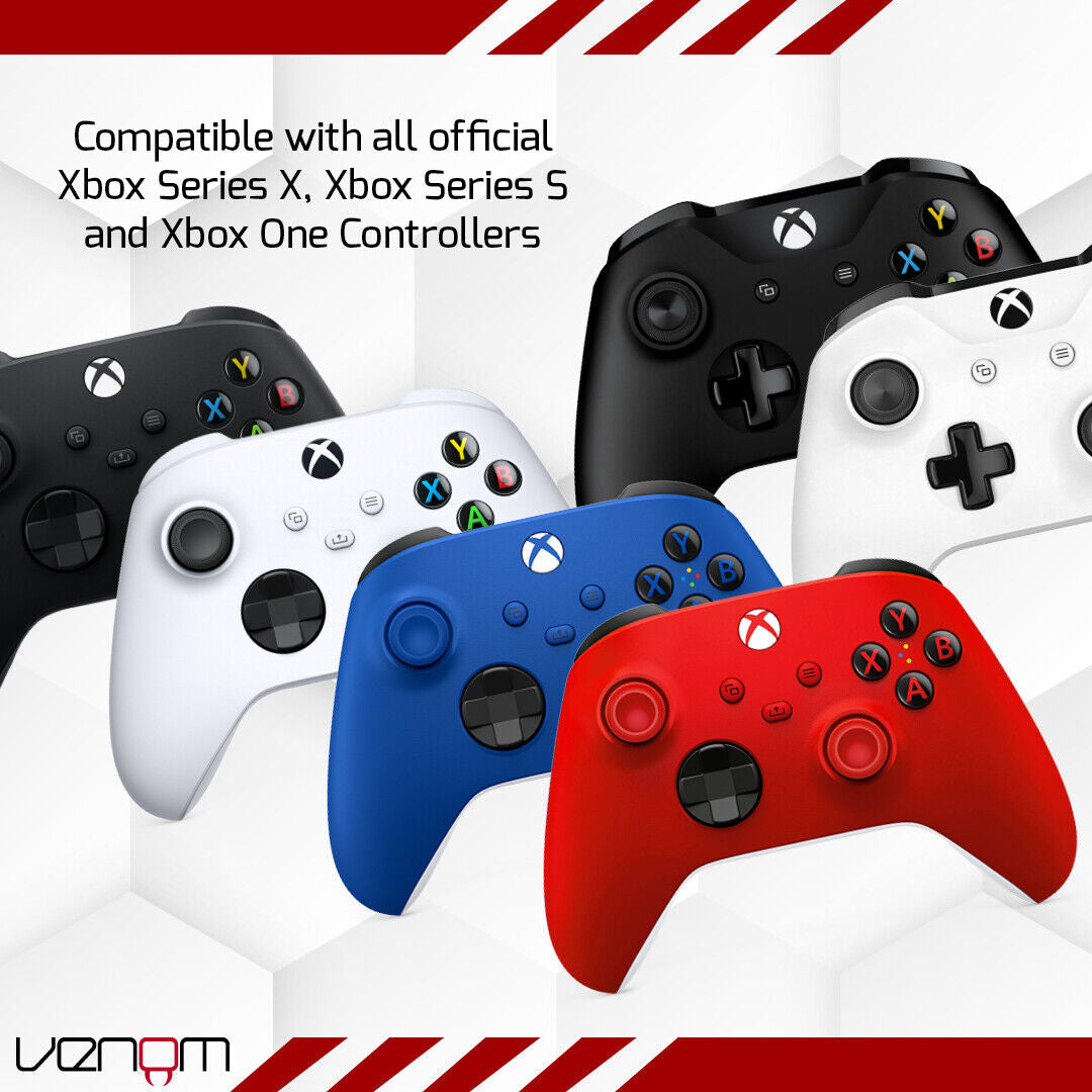 Convenient Xbox Charging Dock with Dual Rechargeable Batteries for Series X, Series S, and Xbox One